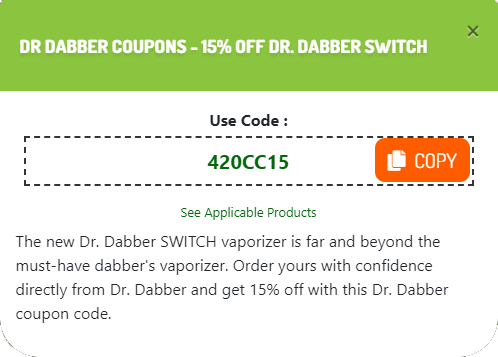 The most important coupon code